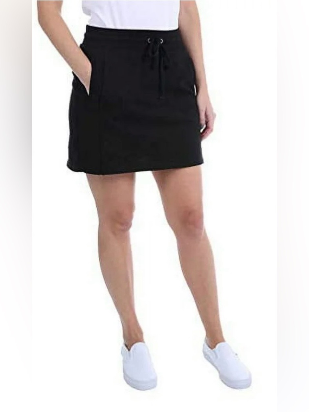 Jones New York Women's Pull On With Drawstring Skort, Size Small